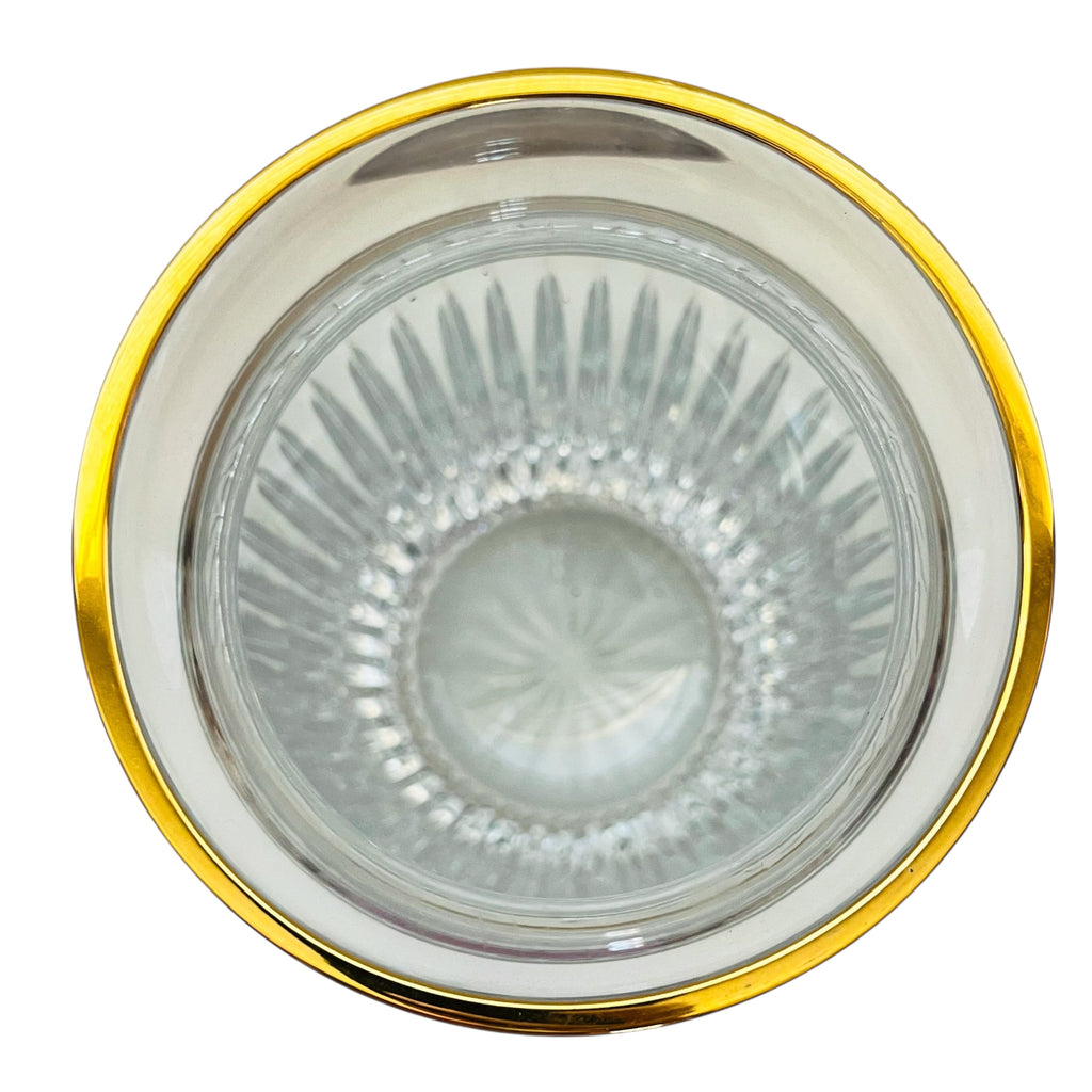 Waterford Marquis Hanover Gold Rim Biscuit Barrel