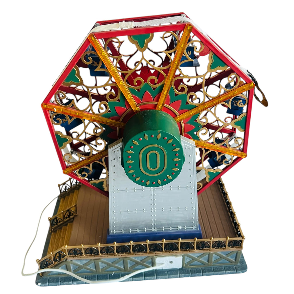 Lemax Victorian Flyer Ferris Wheel Village Carnival Ride