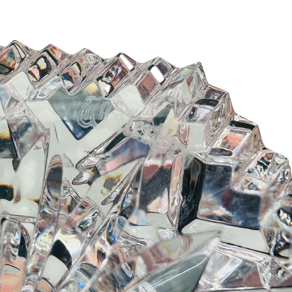 Vintage Waterford Crystal Glass Diamond Pyramid Shaped Paperweight
