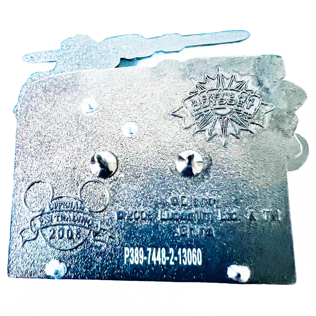 Disney DLR Mickey's Pin Odyssey Jedi Mickey vs Darth Diorama Pin