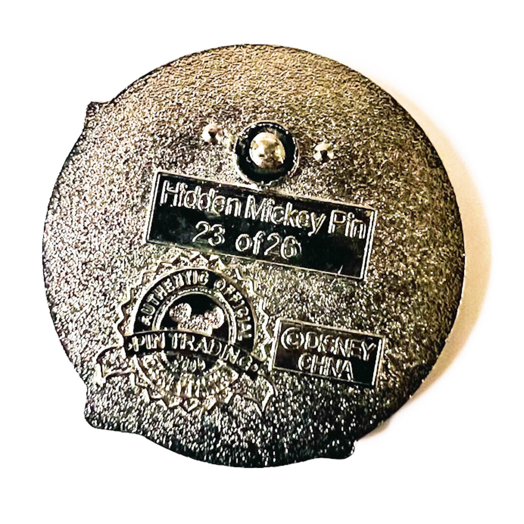 Disney Alphabet Wall-E W Hidden Mickey Series Pin