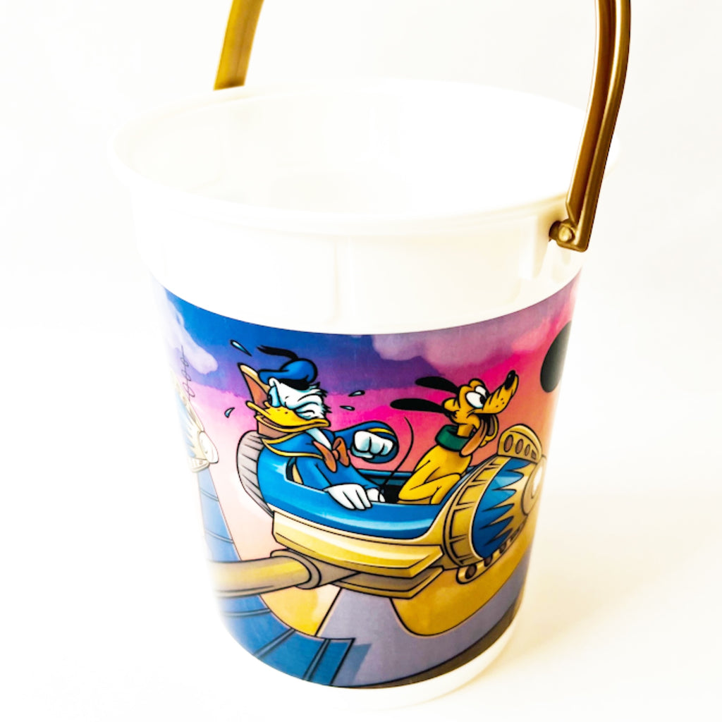 Disneyland Tomorrowland Mickey & Minnie Astro Orbiter Souvenir Popcorn Bucket