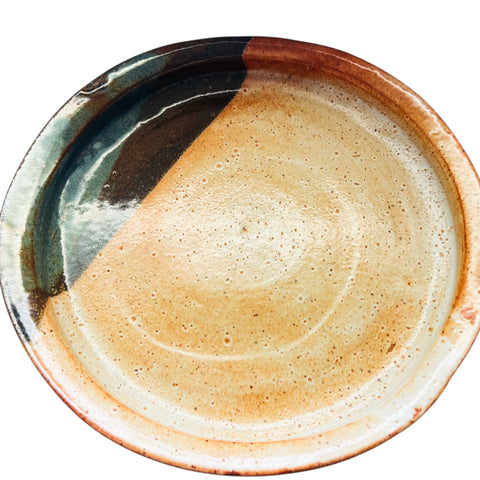 Studio Pottery Hand-painted Serving Dish Plate