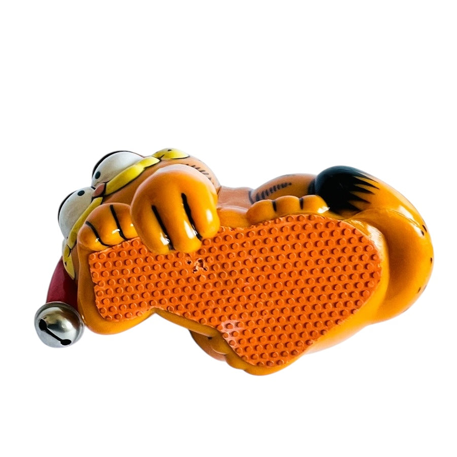 Vintage Garfield Christmas Shelf Sitter Stocking Holder
