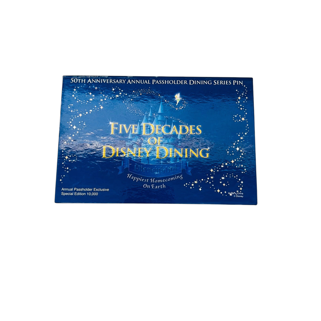 Disneyland Five Decades Disney Dining Red Rocketts Pizza Port Goofy Restaurant Pin