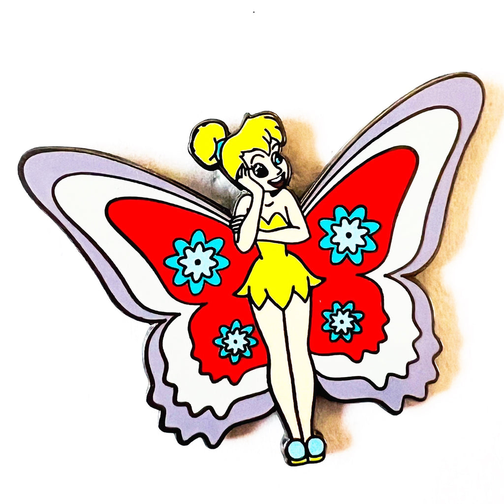 Disney Tinker Bell Standing with Butterfly Wings Pin