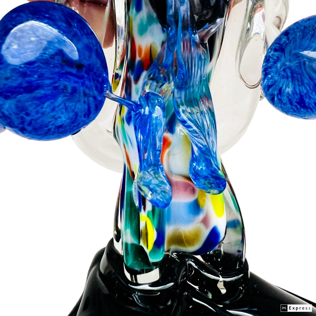 Vintage Murano Art Glass Hand Blown Clown Figurine