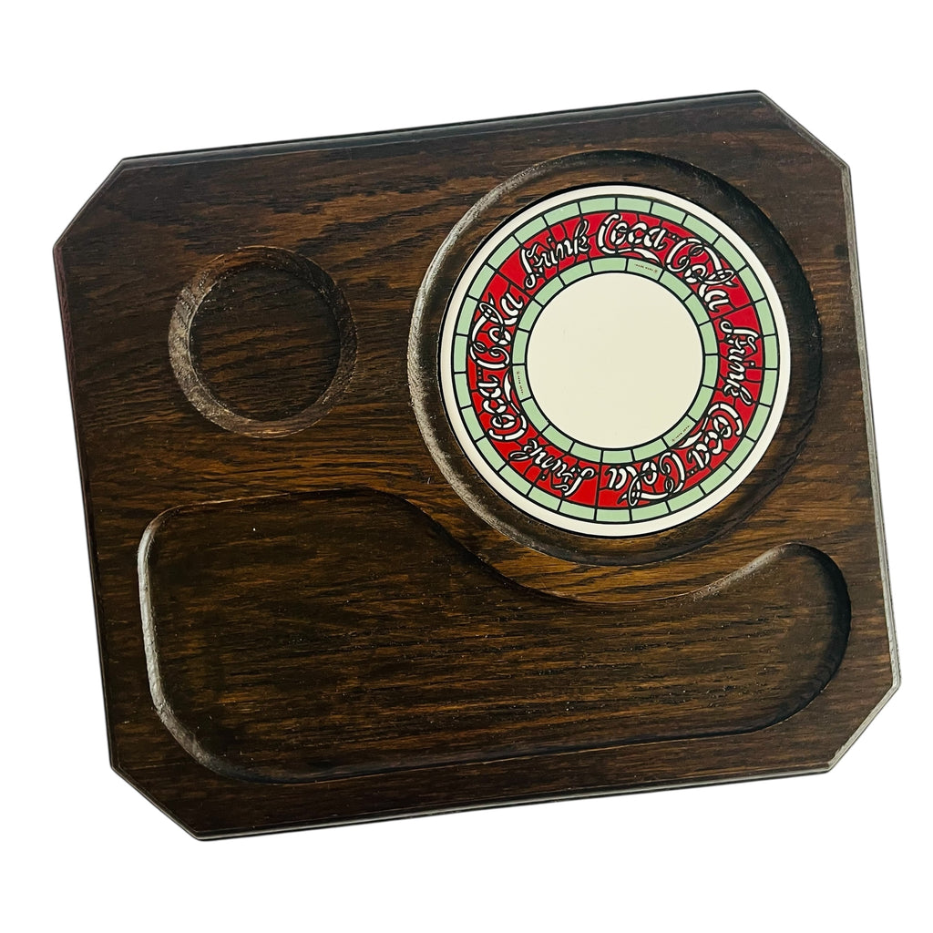 Coca Cola Wood Serving Tray