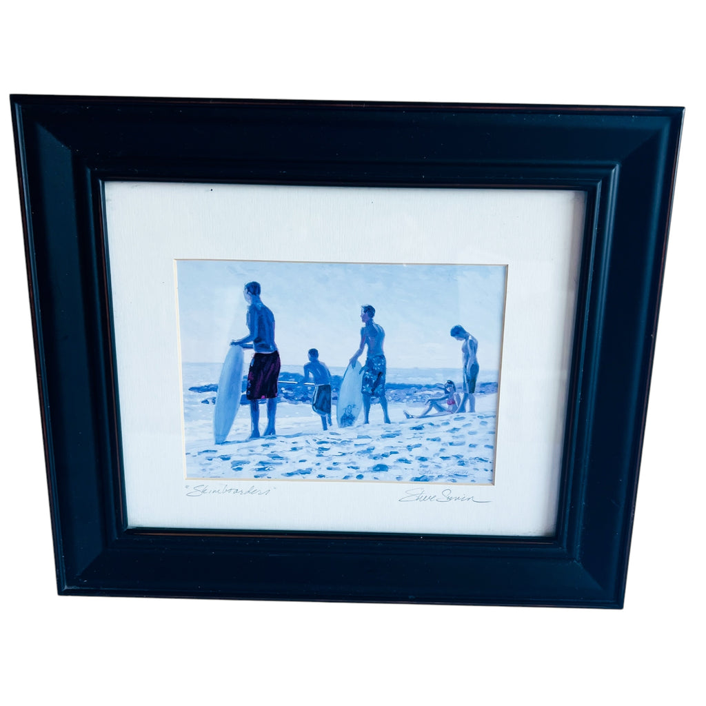 Steve Simon Table Rock Skimboarders Laguna Beach
Framed Beach Scene Art Print