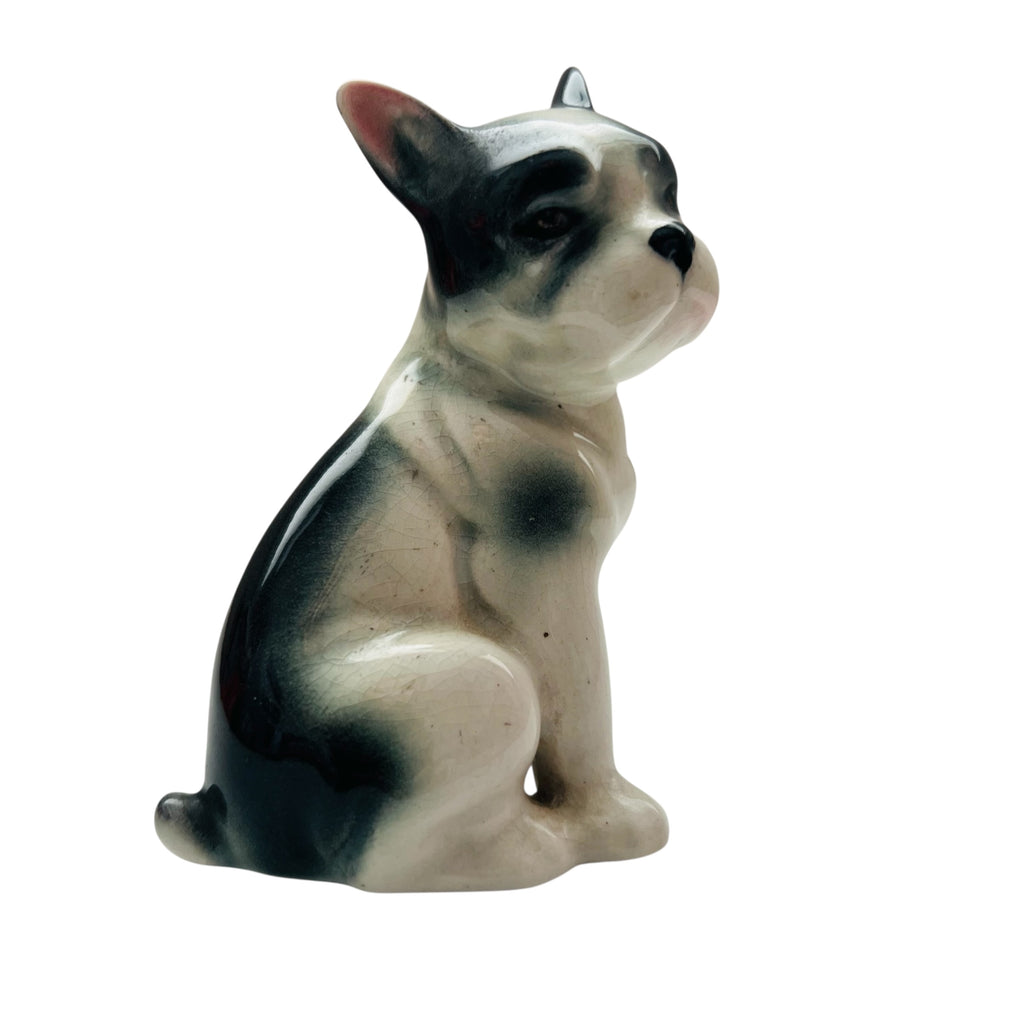 Vintage Frenchie Dog Figurine