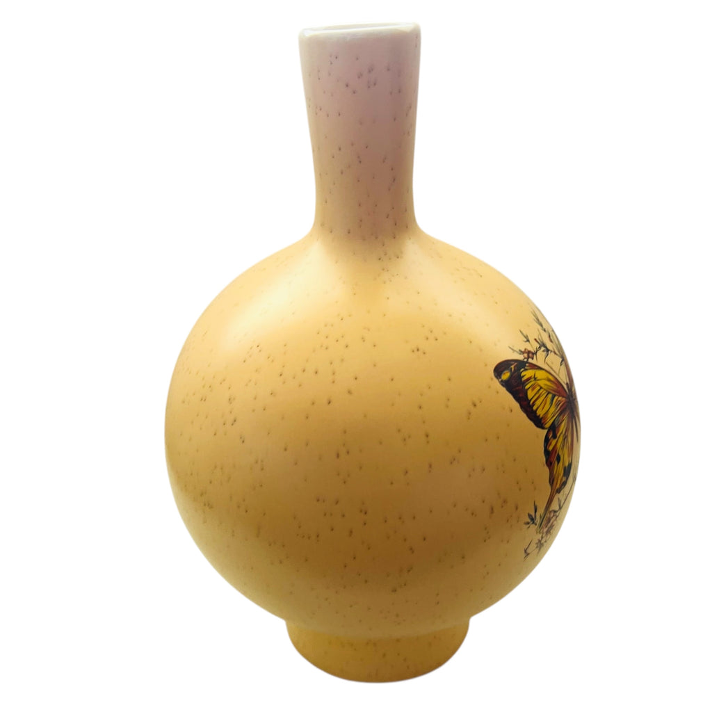 Vintage Treasure-Craft Butterfly Bottle Vase