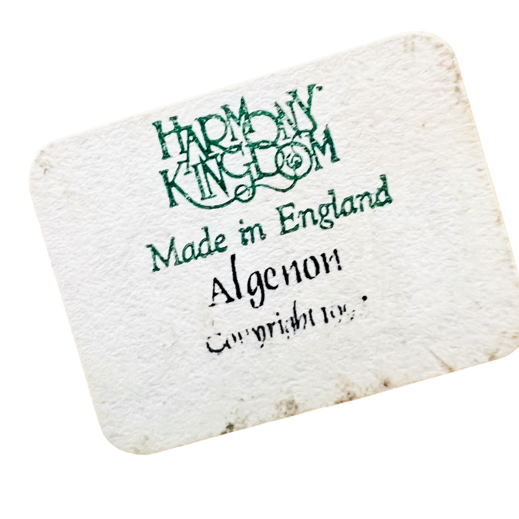 Harmony Kingdom "Algenon” Cat Box Figurine