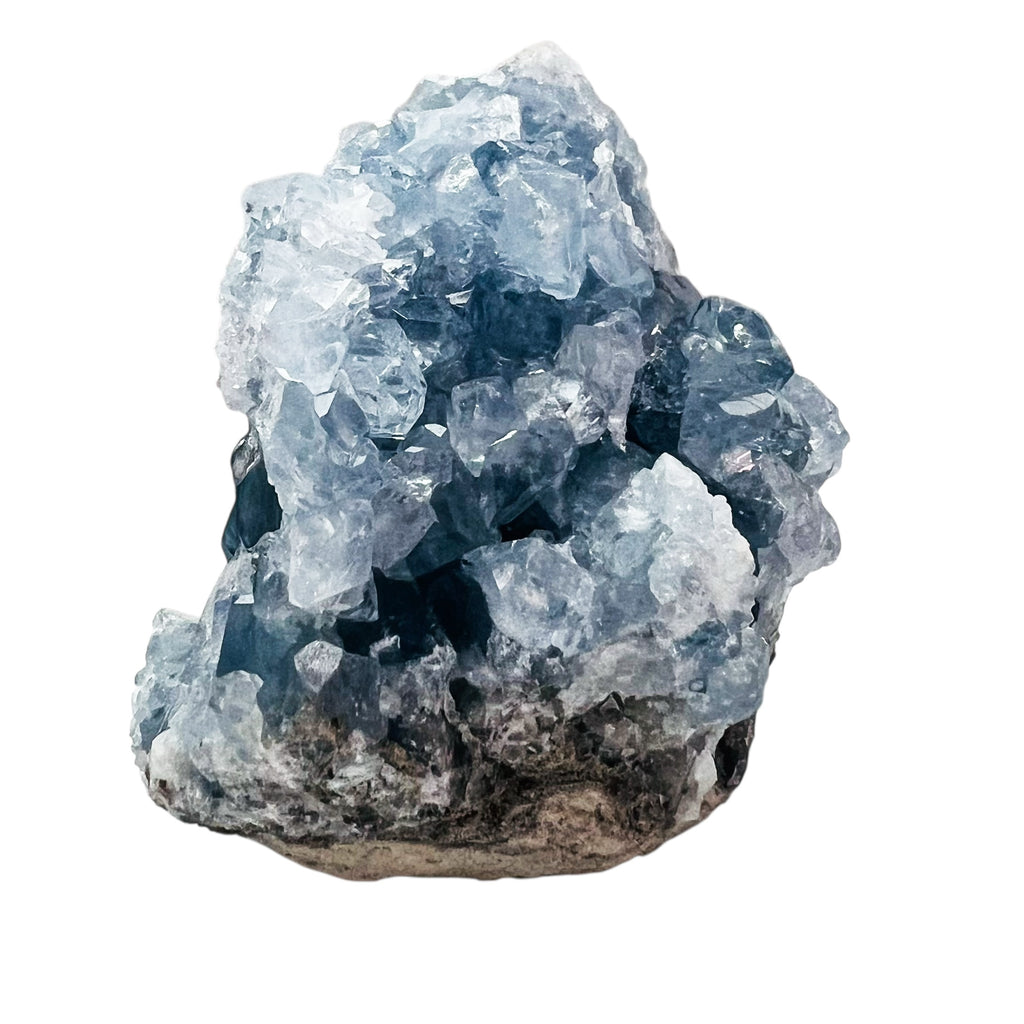 Celestite Crystal Raw Rock Cluster