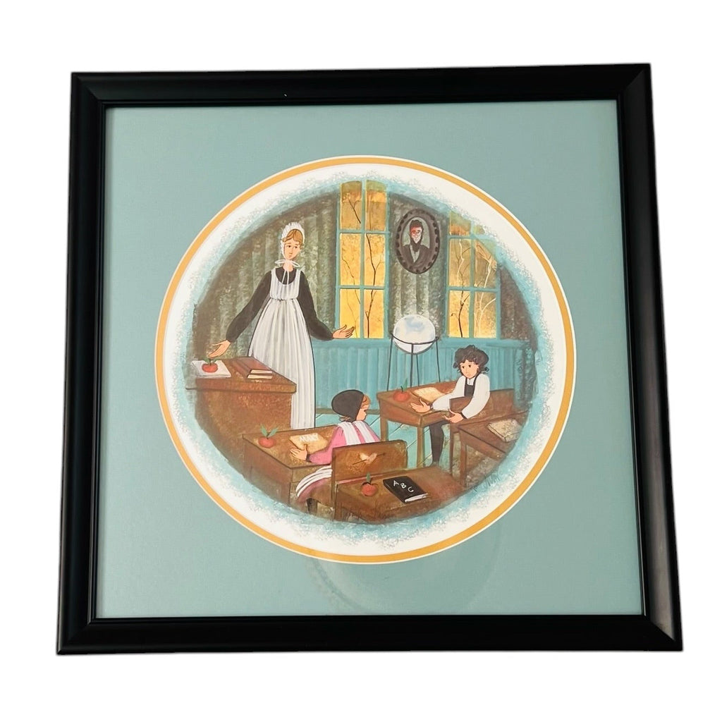 P. Buckley Moss Signed and Numbered Framed Lithograph