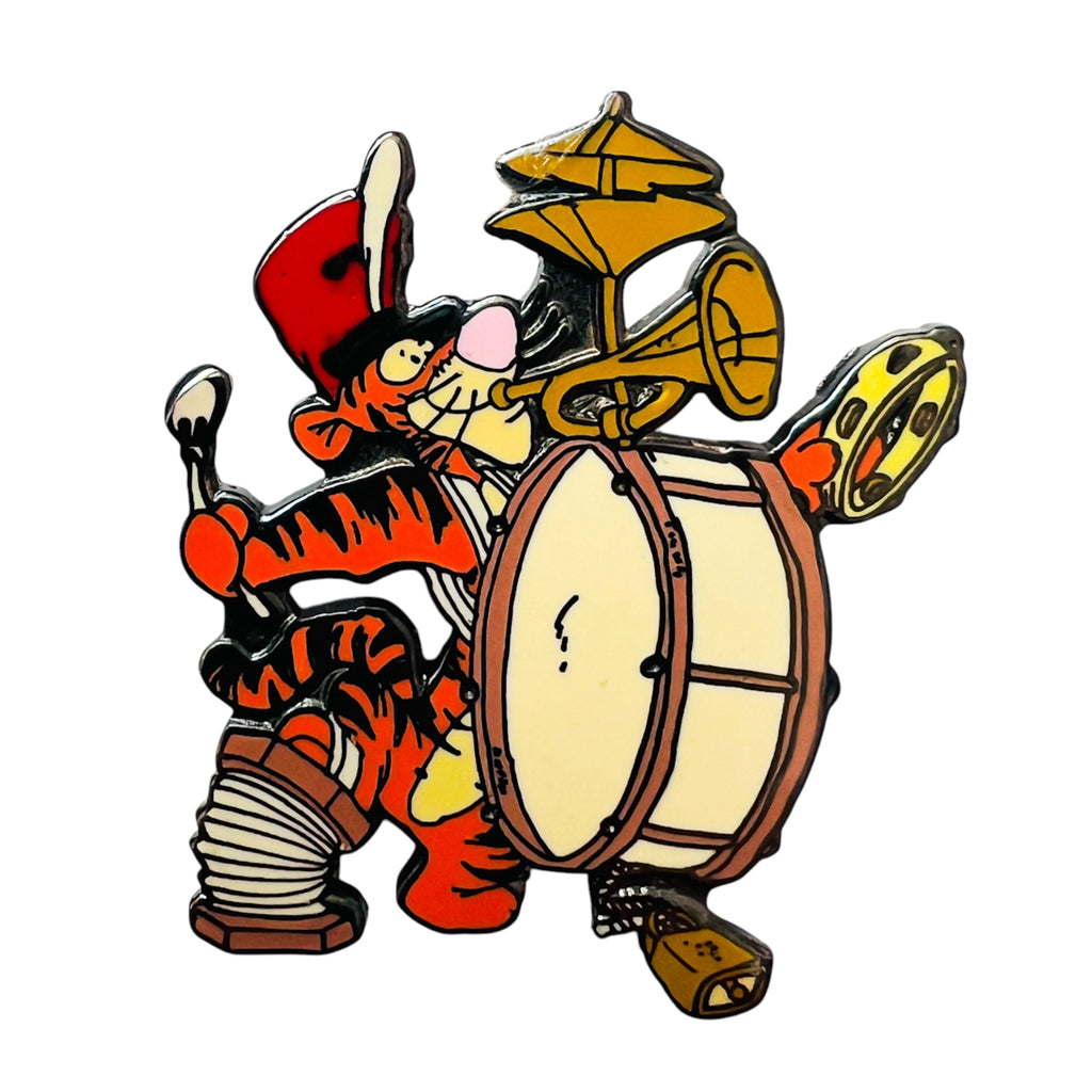 Disney Disneyland Tigger as a One-Man-Band Pin
