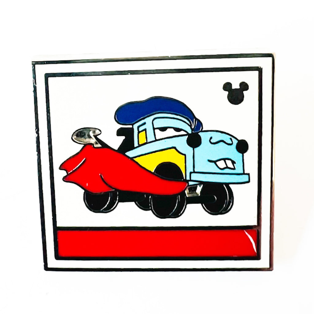 Disney Mater’s Junkyard Jamboree Sign Hidden Mickey Pin