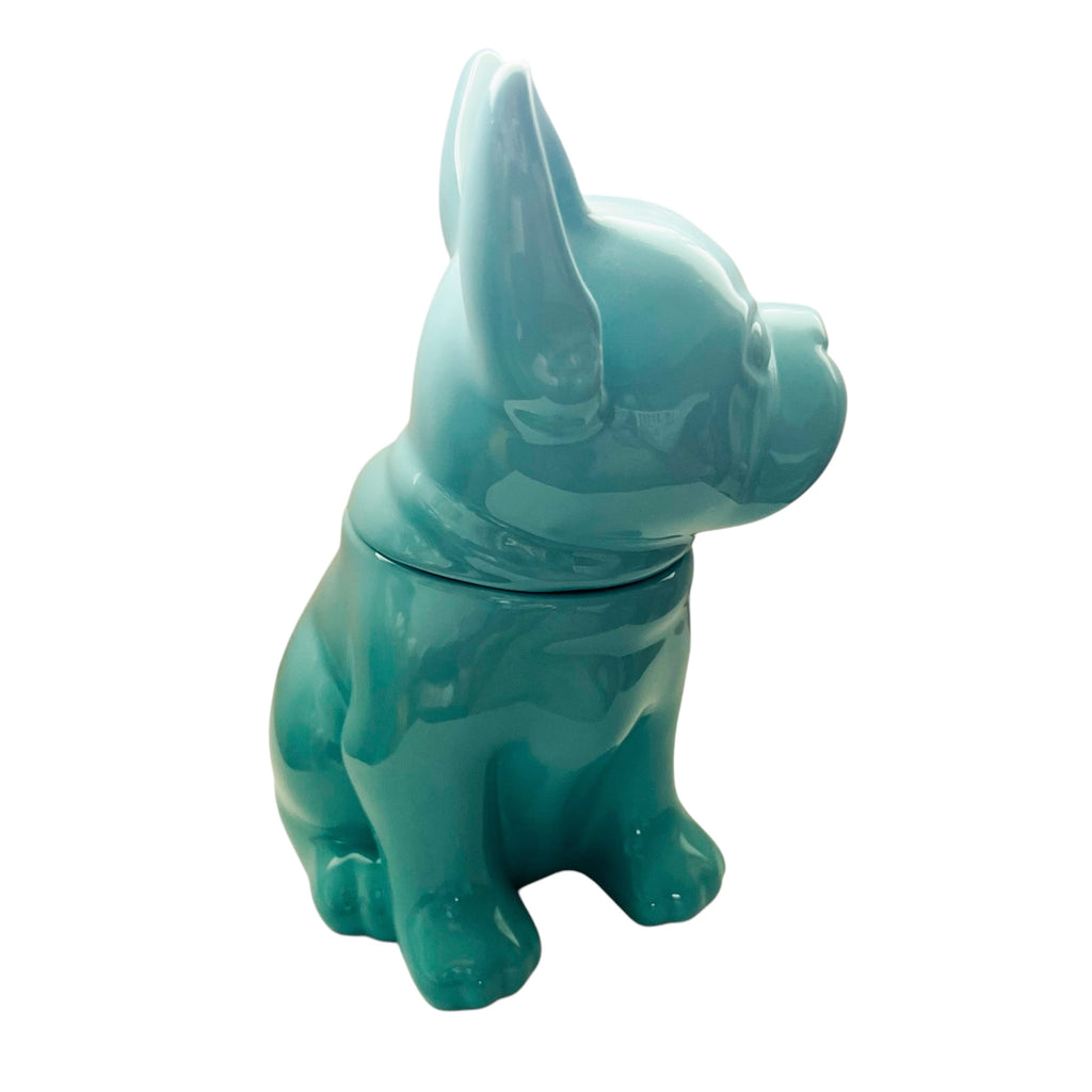 French Bulldog Cookie Jar And Salt And Pepper Set