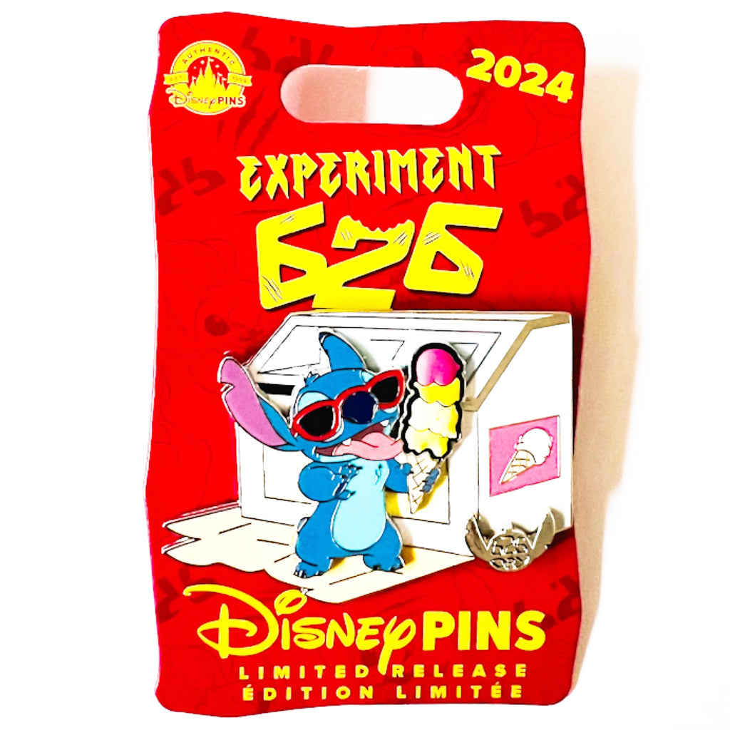 Disney Stitch Experiment 626 Scented Ice Cream 2024 Limited Release Pin