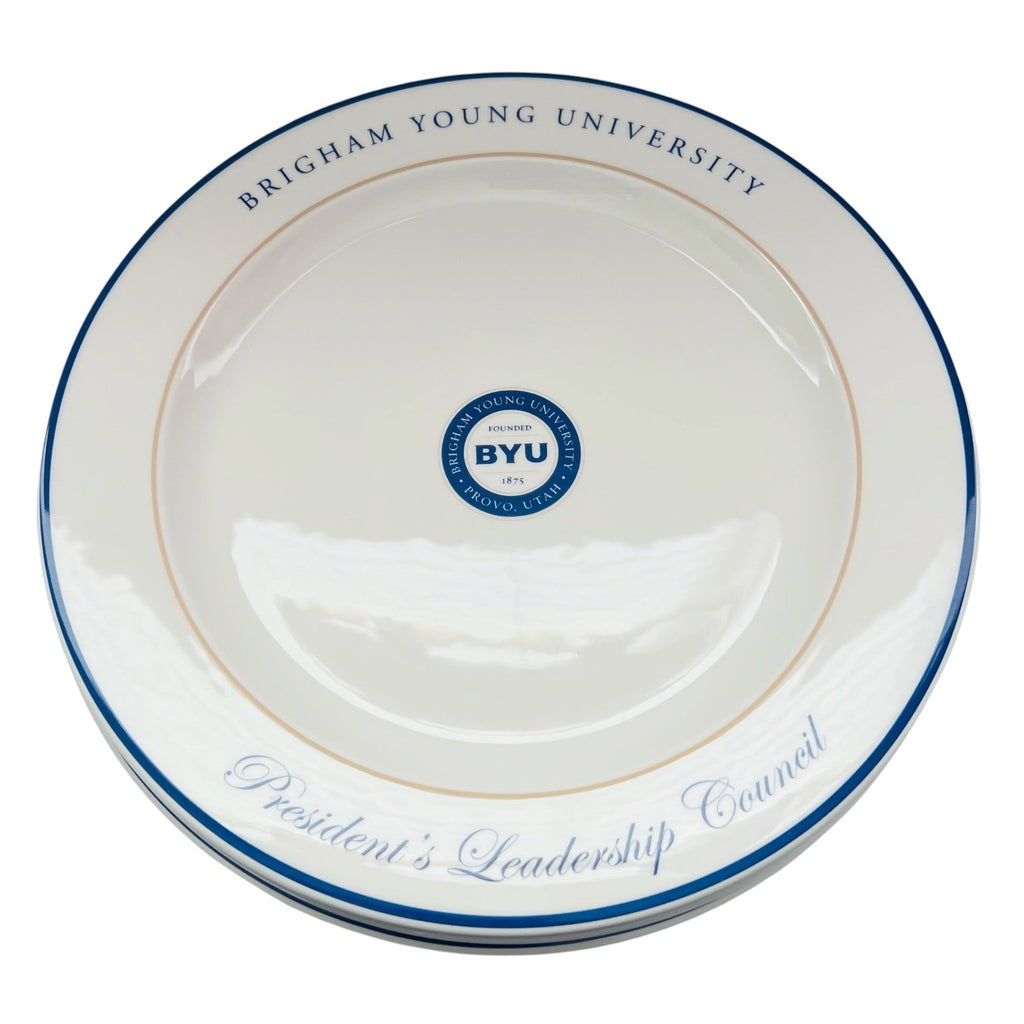 BYU College Brigham Young University Plates Set of 4