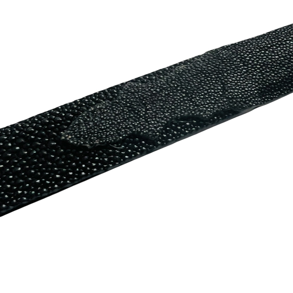 Vintage Lucchese Genuine Stingray Metal Buckle Belt