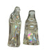 Vintage Iridescent Glass Nativity Figurines