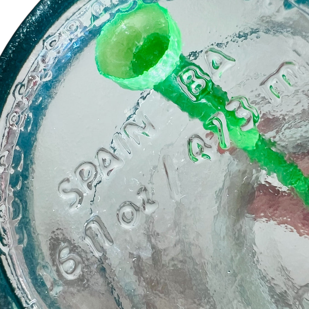 Starbucks Recycled Glass Spain BA 16 oz Grande with Lid and Straw