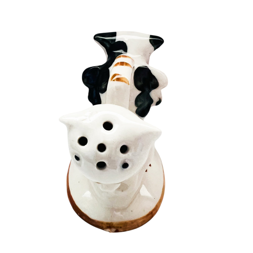 Vintage Double Sided Cat & Dog Salt & Pepper Handle Shaker