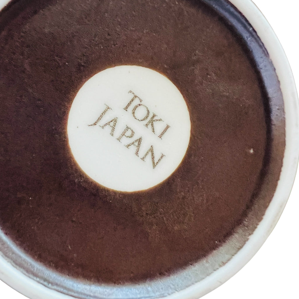 Vintage Toki Japan Art Pottery Mug -Set of 2