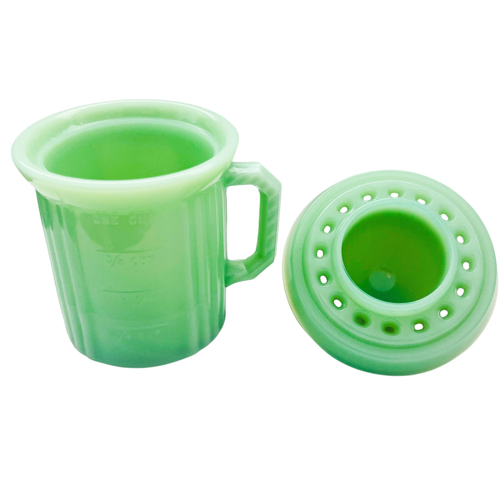 Vintage Jadeite Juicer Measuring Cup