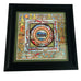 Artist Signed Kristi Bridgeman Dream Fish Mandala Framed Art