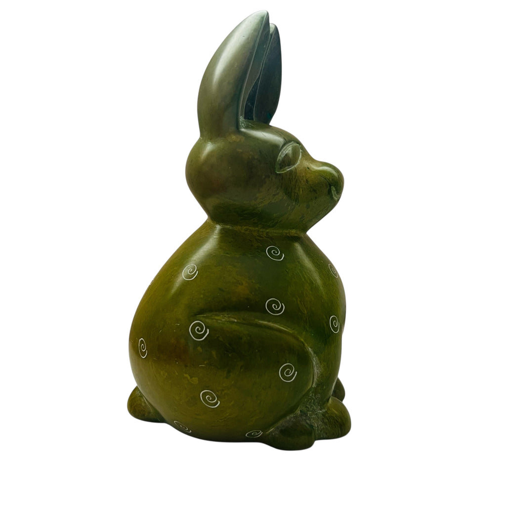 Kisli Soapstone Kenya Bunny Rabbit Figure