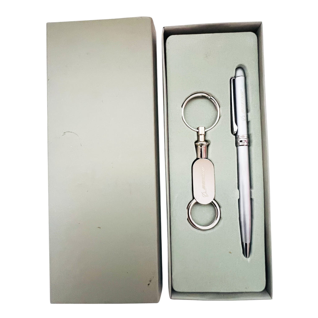 BOEING Aircraft Company Pen and Keychain Gift Set