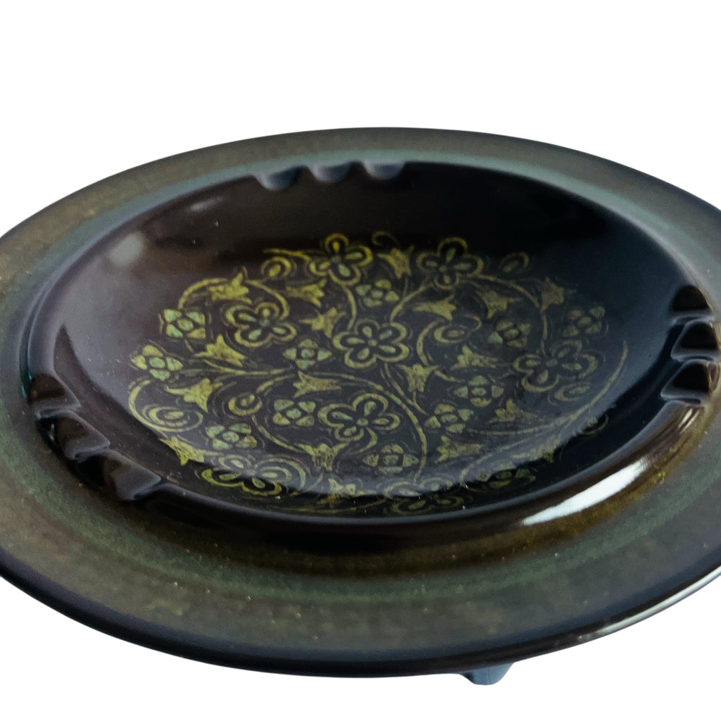 Vintage Franciscan Madeira Footed Ashtray