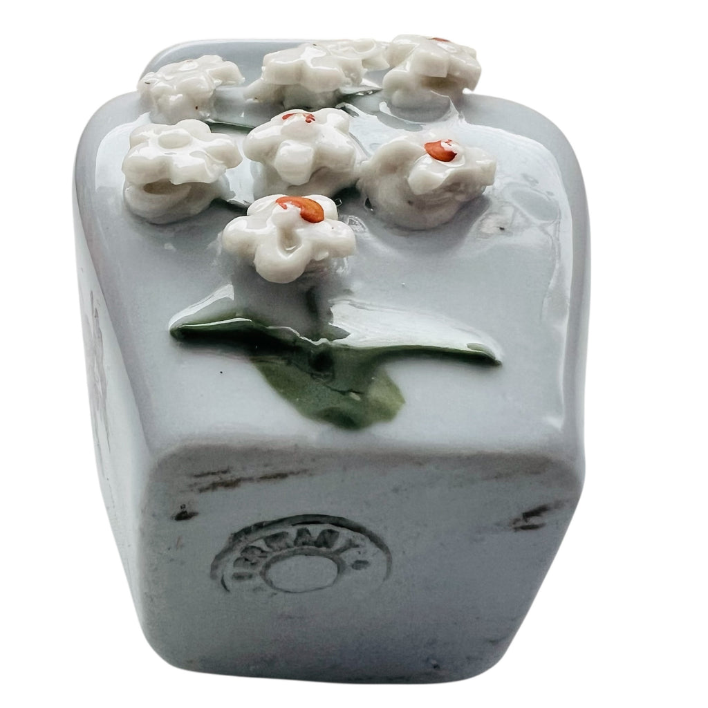 Vintage Germany Miniature Floral Ceramic Vase