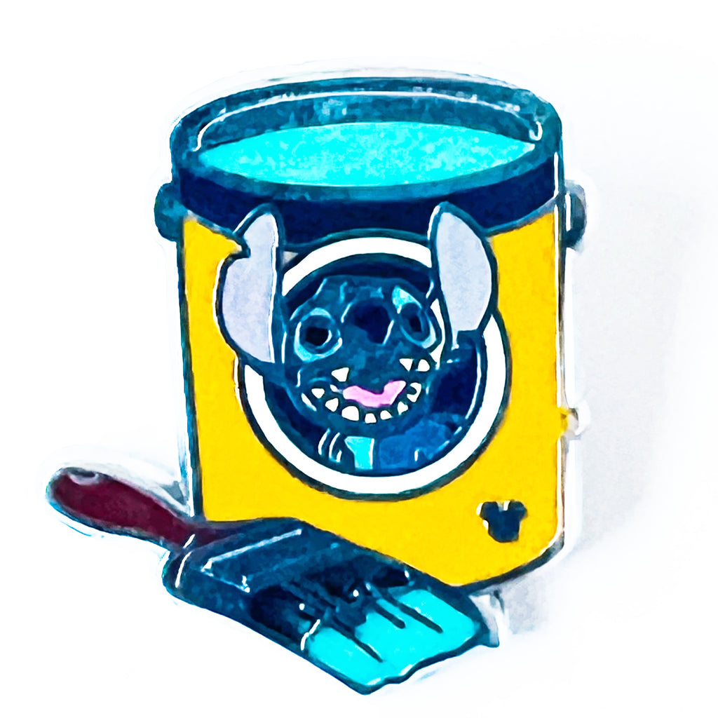 Disney Lilo And Stitch Hidden Mickey Series Paint Can Stitch Pin Trading