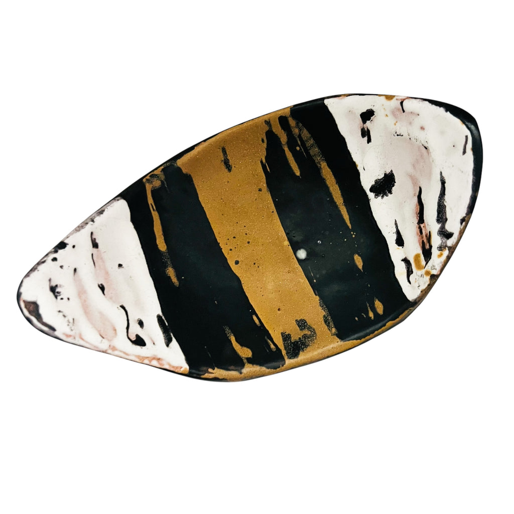 Gorka Livia Art Pottery Signed Trinket Tray Bowl