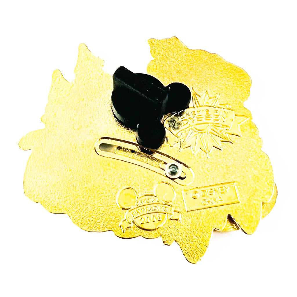 Disney DLR Mickey's Pin Odyssey Chip and Dale on Grizzly River Run Slider Pin