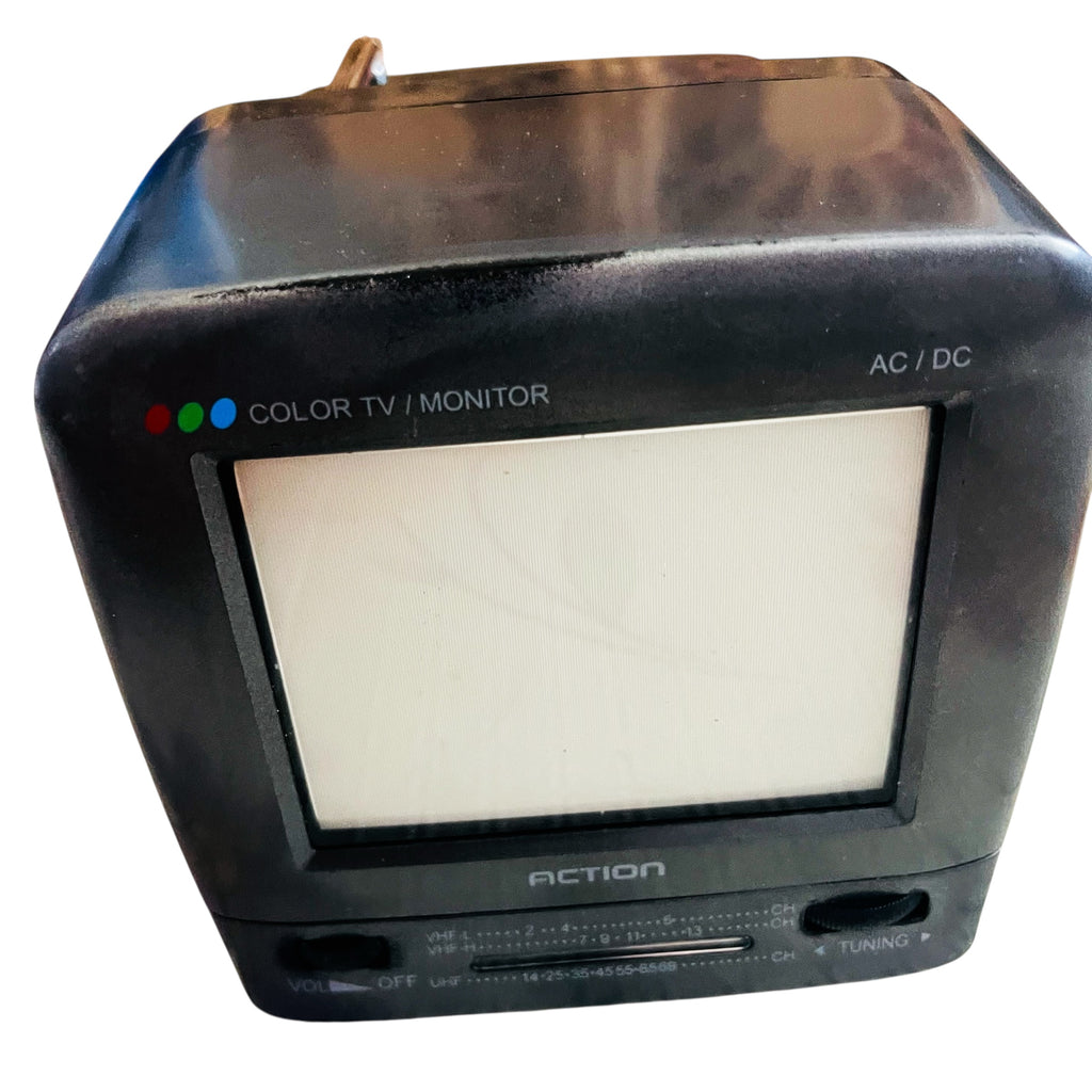 Action 5" Color TV/Monitor with AM/FM Radio