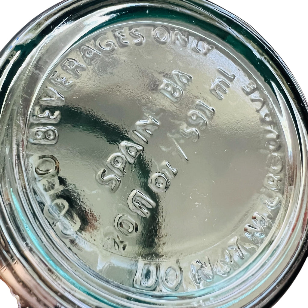 Starbucks Water Bottle Recycled Glass 20oz Made In Spain