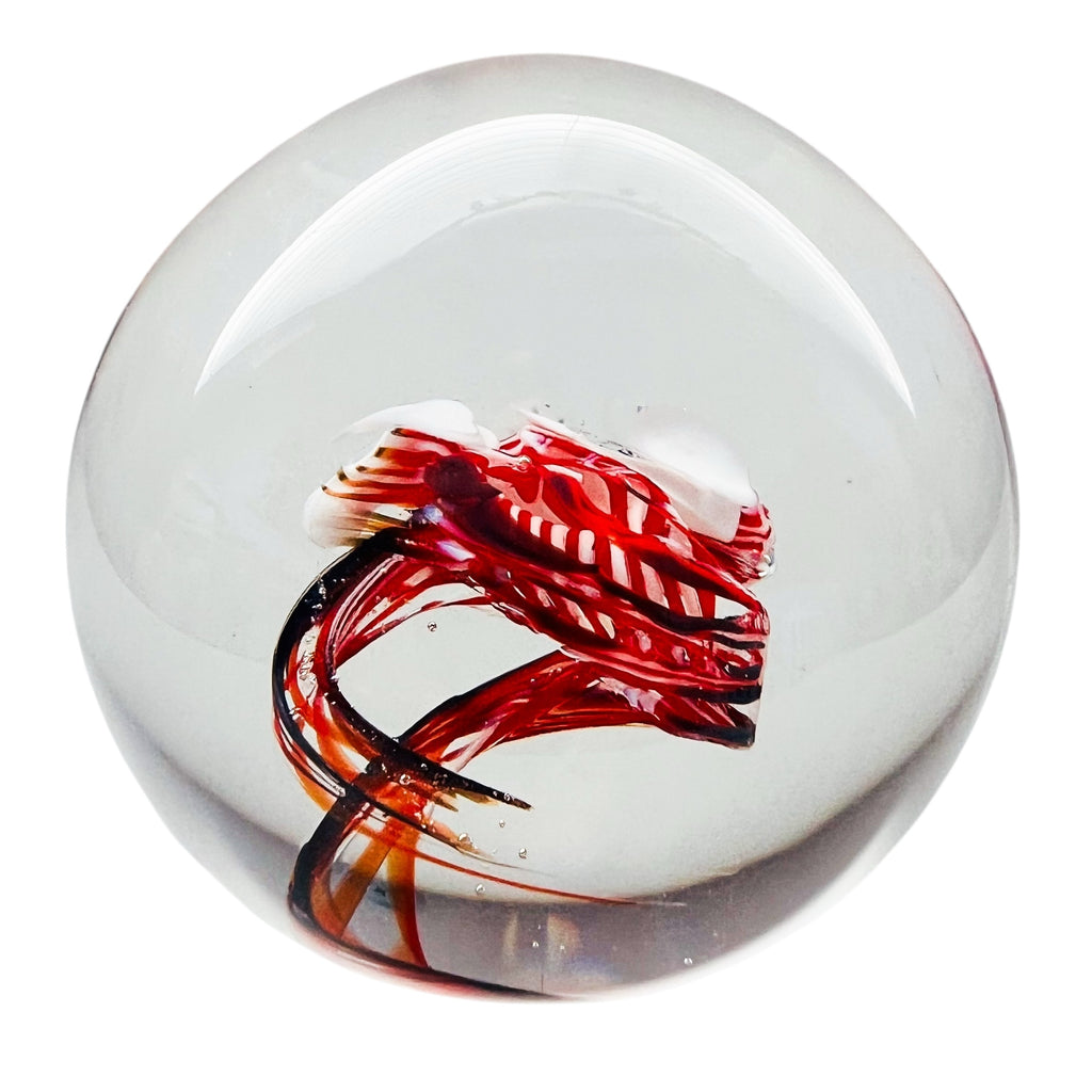 Vintage 1996 Hot Island Maui Studio Signed Paperweight