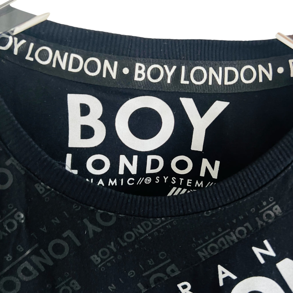 Boy London Black and Red Graphic T-Shirt