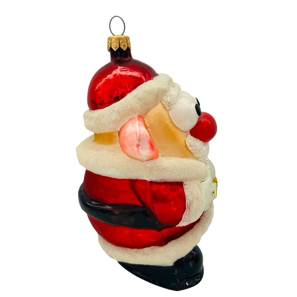 Vintage Christopher Radko Christmas Mr Potato Head Santa Ornament