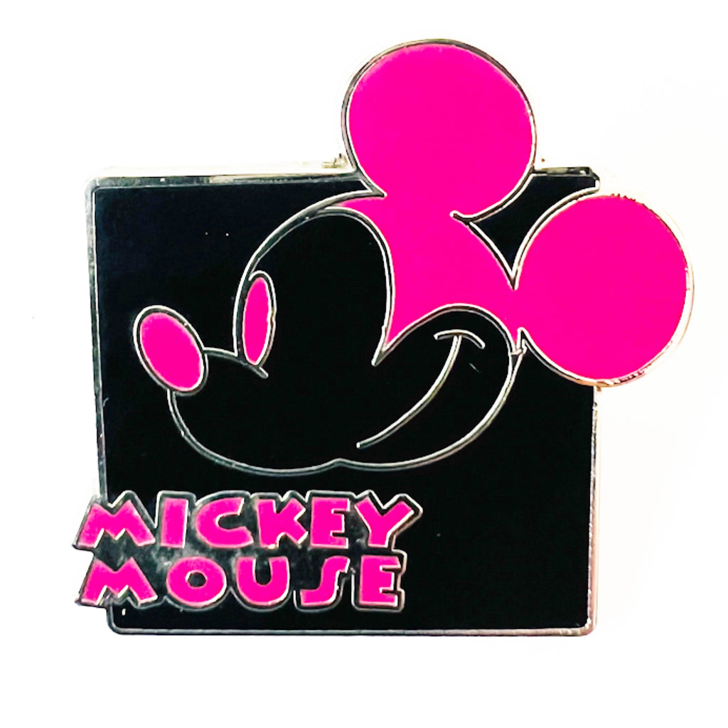 Disney Mickey Mouse Expression Mystery Smiling Pink Pin
