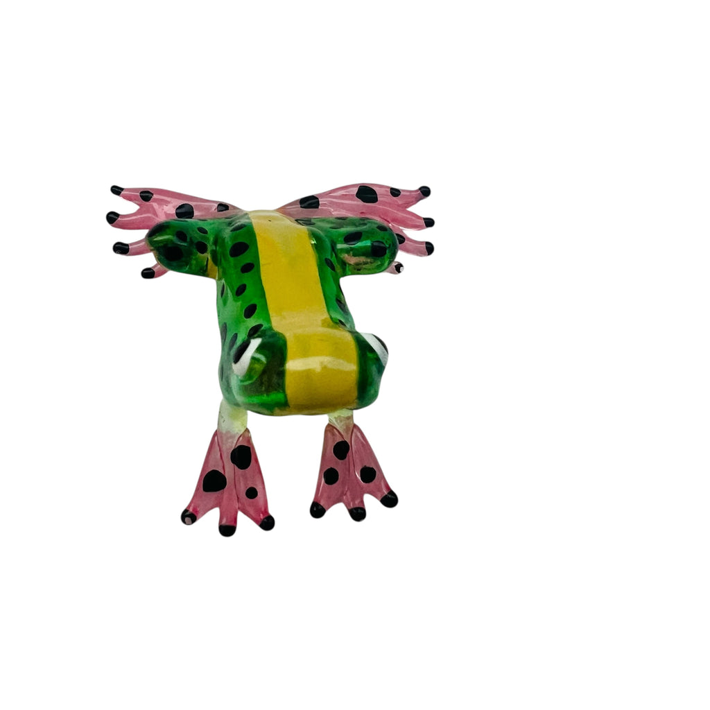 Lampwork Art Glass Miniature Hand Blown Frog