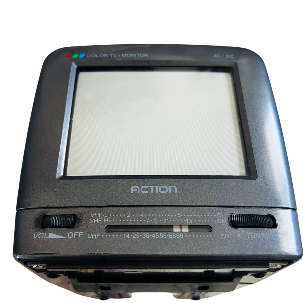 Action 5" Color TV/Monitor with AM/FM Radio