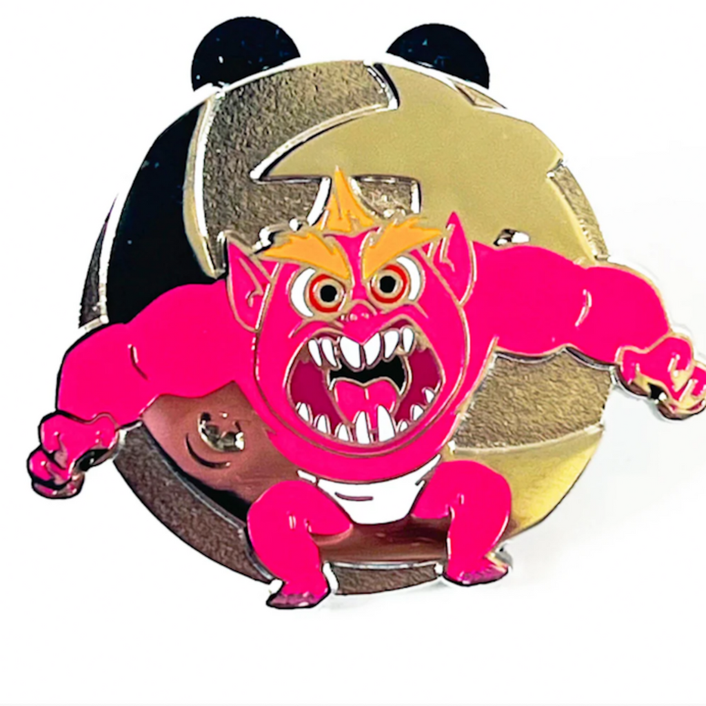 Disney DLR Monster Jack Jack Hidden Mickey Disneyland 2024 Pin