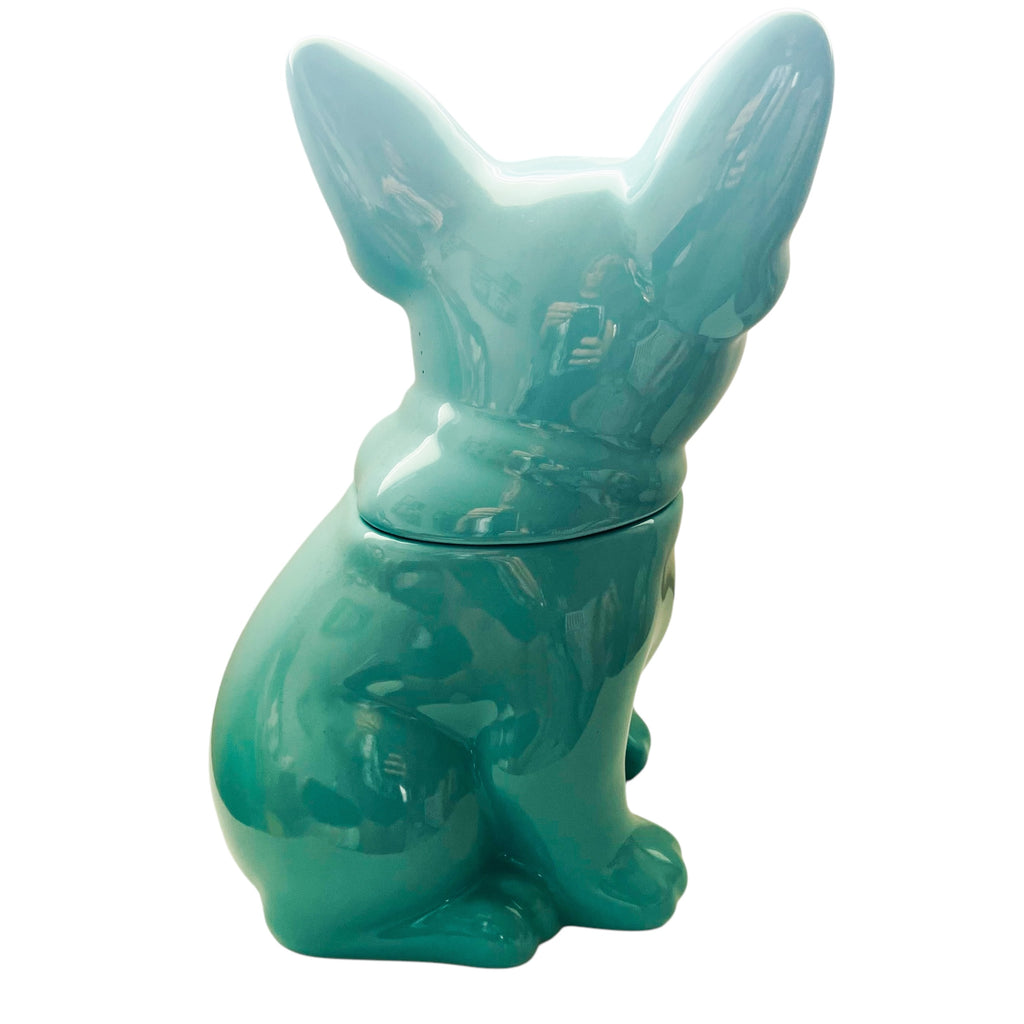 French Bulldog Cookie Jar And Salt And Pepper Set