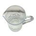 Vintage Crystal Pitcher Heavy Cut Glass Pitcher
