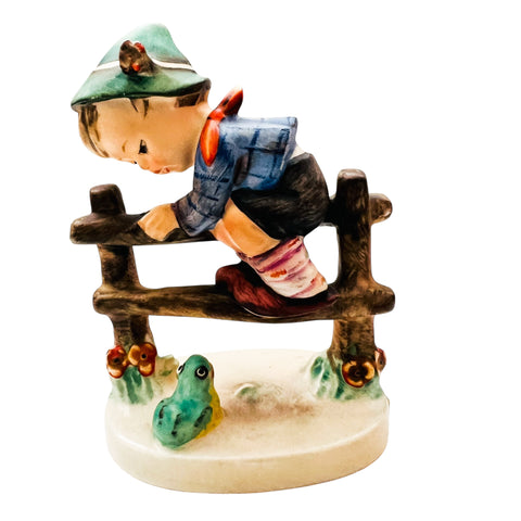 Vintage Hummel Goebel Retreat to Safety Boy Germany Figurine