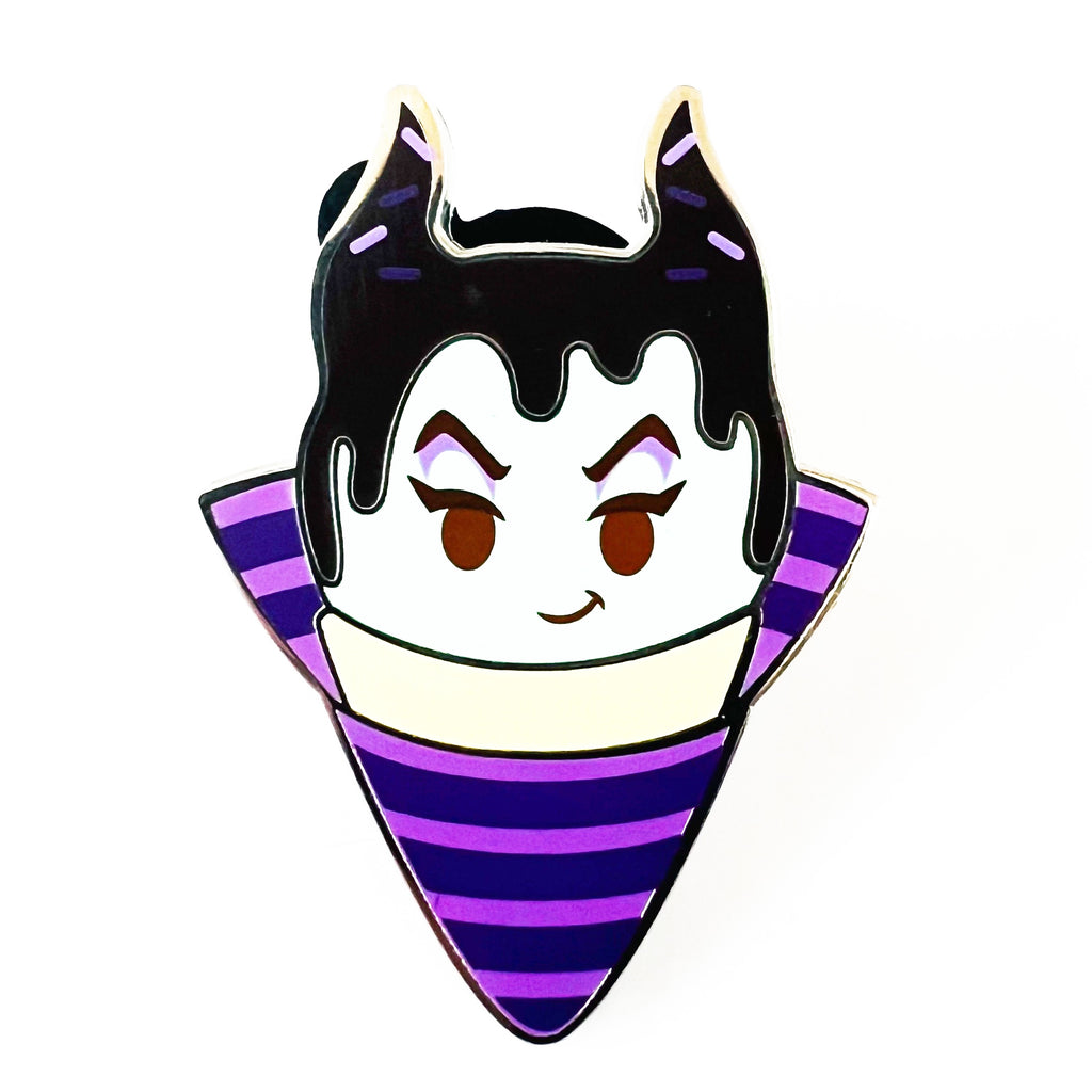 Disney Munchlings Maleficent Double Chocolate Mint Chip Cone Mystery Pin